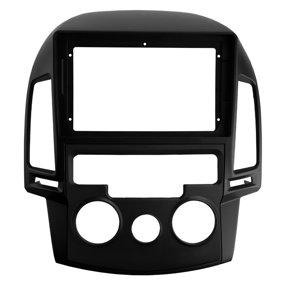 Комплект рамки с разъёмами 9" Hyundai i30 2007-2011 (кондей) - Car-Smart 024