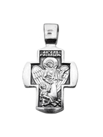 Крест из серебра/Чернение/Валаамская БМ