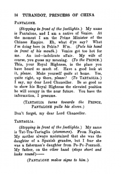Turandot, princess of China: a chinoiserie in three acts | Carlo Gozzi