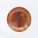 Блюдо с соусницей Art of Siberia для подачи шашлыка и закусок, из сибирского кедра, 33 см. T125