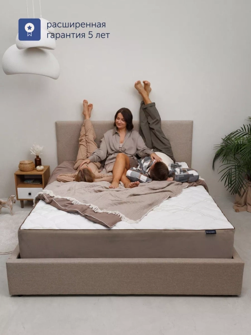 Матрас BuyRoyal, 29 см, жесткость выше средней, независимые пружины