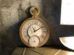 «Vintage Pocket-Dual» – настенные часы в стиле карманных 45×33 см
