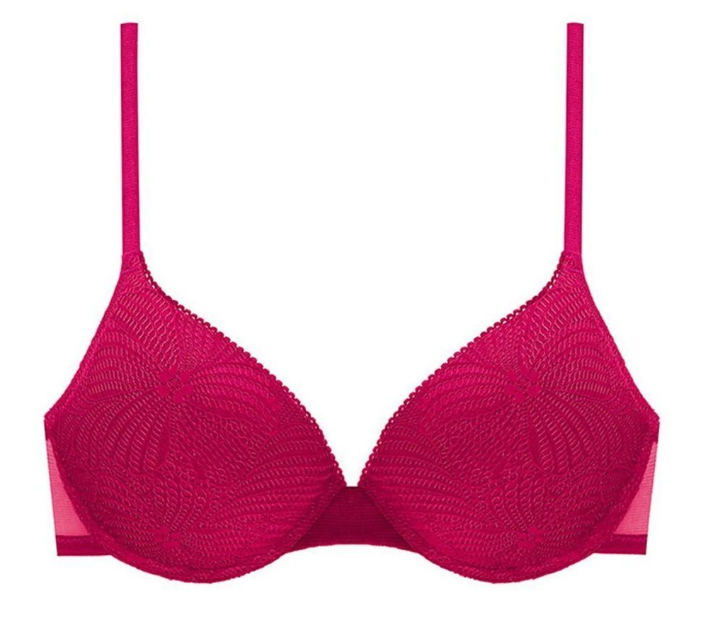 Бюстгальтер T-Shirt Bra с формованными чашками на тонком поролоне (Размер: 80H) (Цвет: черный)