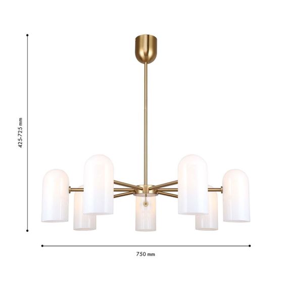 Подвесная люстра F-Promo Barfila 4619-7P