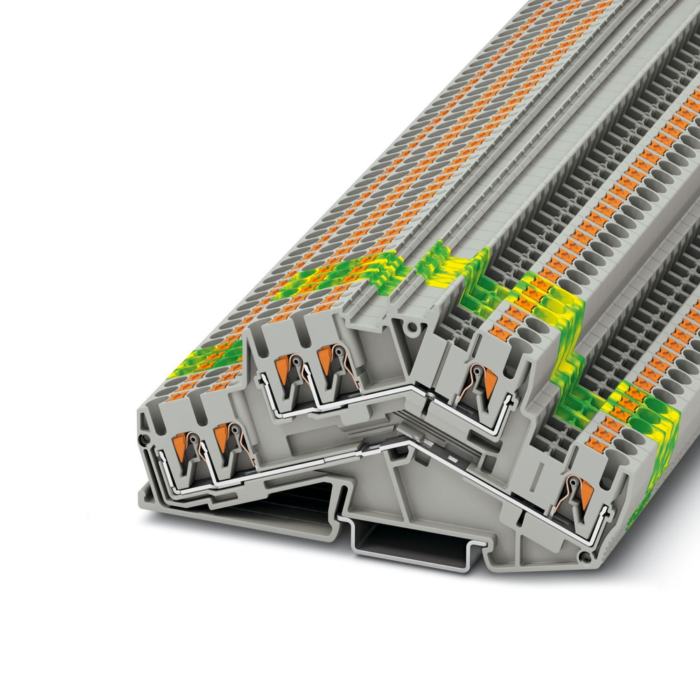 1032733 - PTTBS 2,5-TWIN/U-OG/O-GN - Двухъярусные клеммы