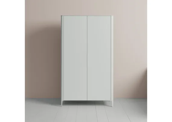 Шкаф Type 2-х створчатый 210х120 см (светло-серый)
