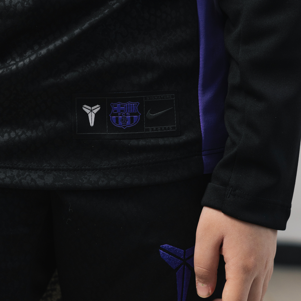 Барселона / Детский трен.костюм / Черный