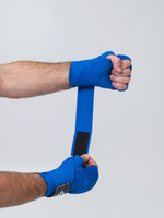 Бинты быстрые для бокса гелевые TS Sport (синие)