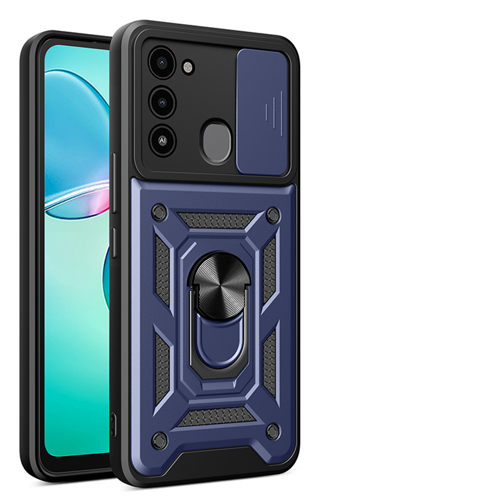 Чехол с кольцом Bumper Case для Tecno Spark GO 2022