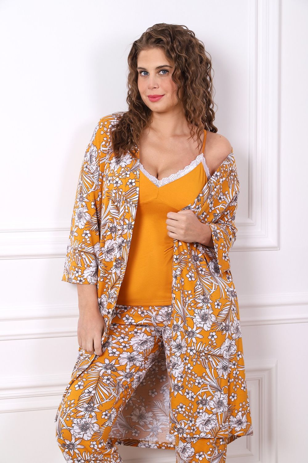 Халат Ника-3 Виотекс ГОРЧИЧНЫЙ