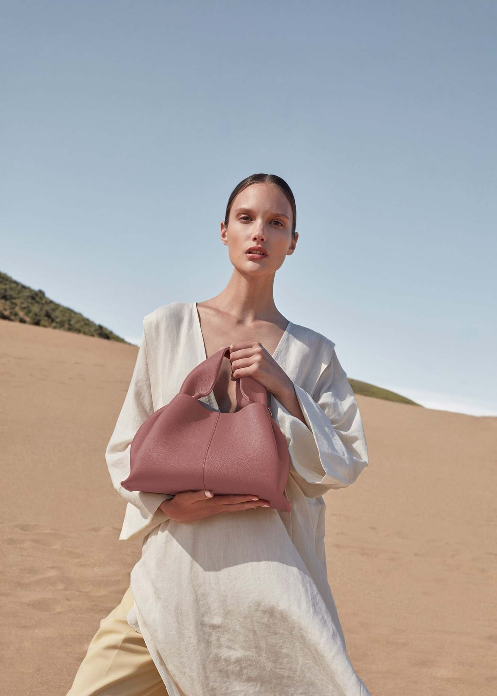 Сумка Polene Numero Neuf EDITION TEXTURED BLUSH