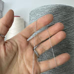 ACADEMY - Loro Piana; 50% кашемир, 50% шелк; 1400м/100гр, (2/28); col.Grigio Ch Mix, цвет: серый меланж