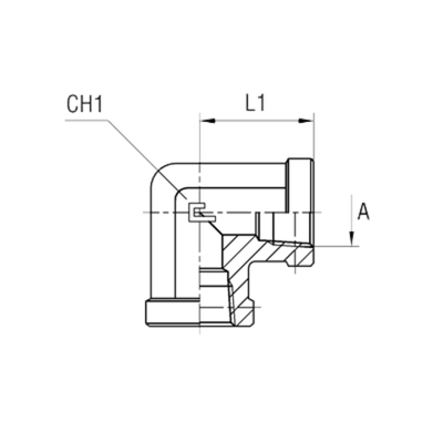 Соединение PS90 NPT 3/8