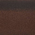 Черепица коньково-карнизная Roofshield Hip Ridge HR-15 коричневая с оттенением