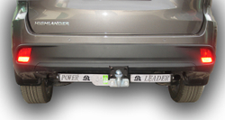 Фаркоп(прицепное) Лидер-Плюс для TOYOTA HIGHLANDER (XU50) 2013-... (С НЕРЖАВЕЮЩЕЙ ПЛАСТИНОЙ)(паспорт и сертификат в комплекте)(без электрики)T120-F(N)