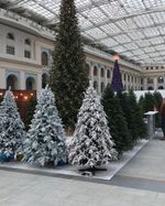 Большая елка «Сказочная Светодинамическая» (литая+пвх) от 3 м до 8 м