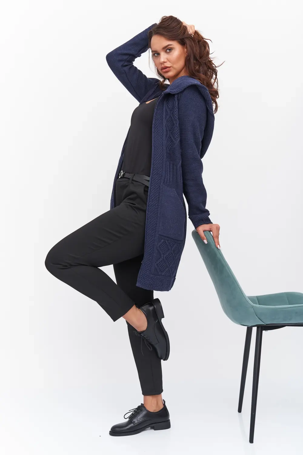 Кардиган 351843 к/джинс