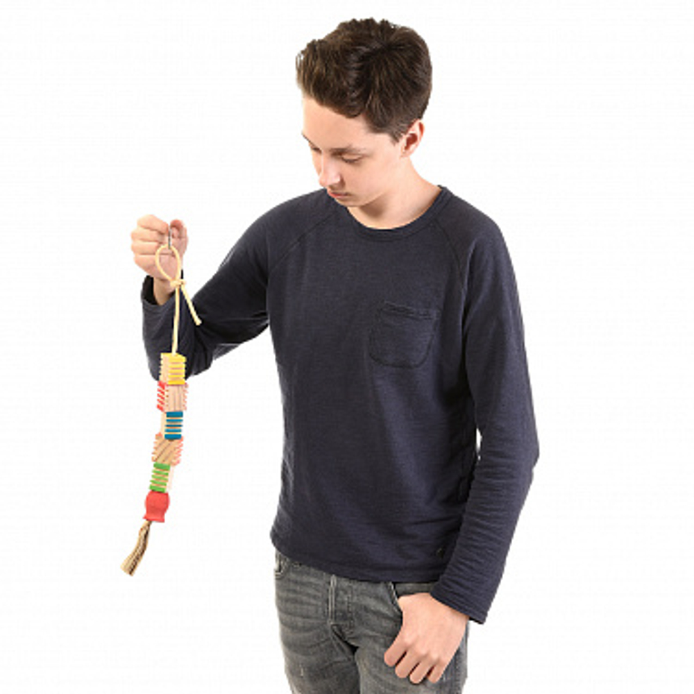 Игрушка для птиц HAPPY BIRD "Увлекательные блоки", 2,7х3х55см, XL (Германия)