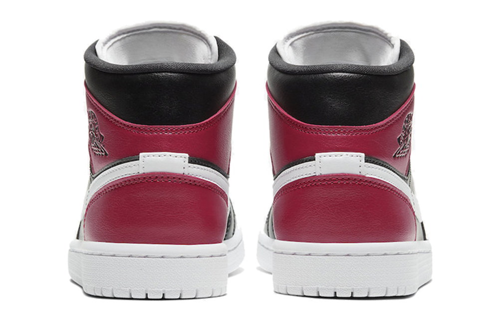 Кроссовки Jordan Air Jordan 1 Mid "Noble Red" (Женская размерная сетка)
