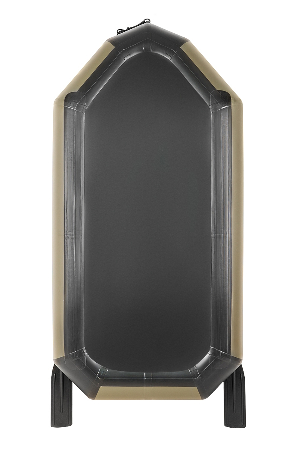 Броня-220 хаки-черный (лодка ПВХ с усилением)