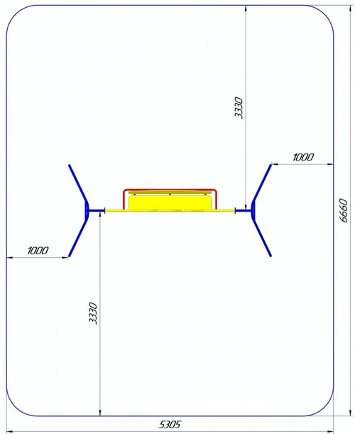 Качели-диван КЧ-02.1