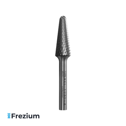 Борфреза по металлу "Pferd" (12x6x30x70; KEL 1230 6 Z4)