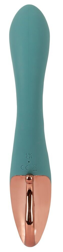 Бирюзовый вибратор-кролик The Magician Rabbit Vibrator - 22,5 см.