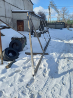 Легкие ворота "САДОВЫЕ" проем 4м.