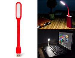 Портативная USB лампа для ноутбука красная