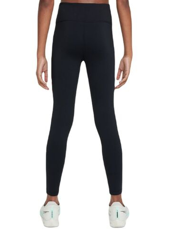 Штаны для девочки теннисные Nike Kids One Dri-Fit Tight Leggings - черный
