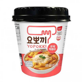 Токпокки (рисовые клецки) Yopokki со сливочным соусом, 120 гр