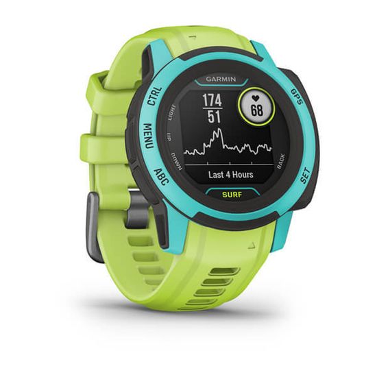 Спортивные прочные часы Garmin Instinct 2S, Surf Edition, Waikiki, 010-02563-02