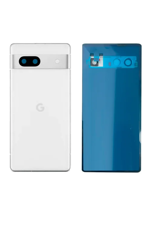 Задняя крышка для Google Pixel 7A белый (Snow) со стеклом камеры