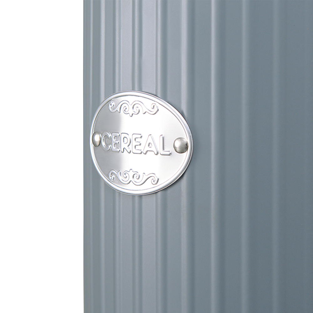 Банка для хранения 2.2л Smart Solutions Zinco серая