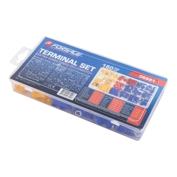 Коннекторы обжимные электрические 160шт. Forsage F-06891