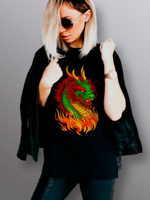 Футболка Рычащий дракон