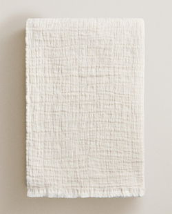Zara Home плед из хлопка, зелёный · 3121/004