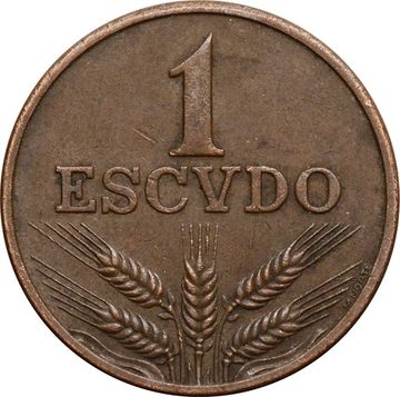 1 эскудо 1969-1979 Португалия