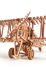 Механический 3D-пазл из дерева Wood Trick Самолет