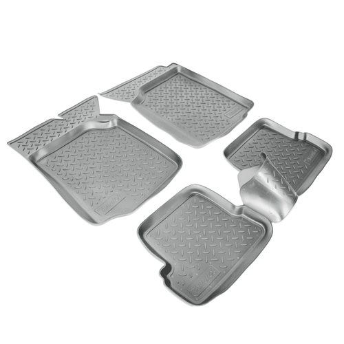 Ковры в салон Norplast/Unidec для Chery A15 (2003-2006)Полиуретан,Серый, арт.NPL-Po-11-02-G