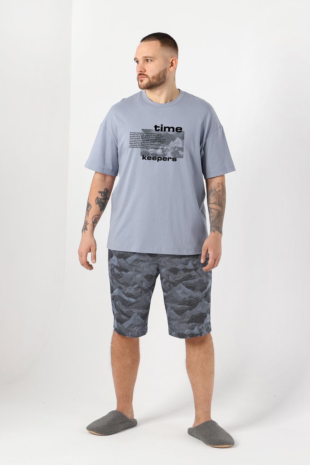 Костюм мужской Горец-4 Виотекс СЕРЫЙ