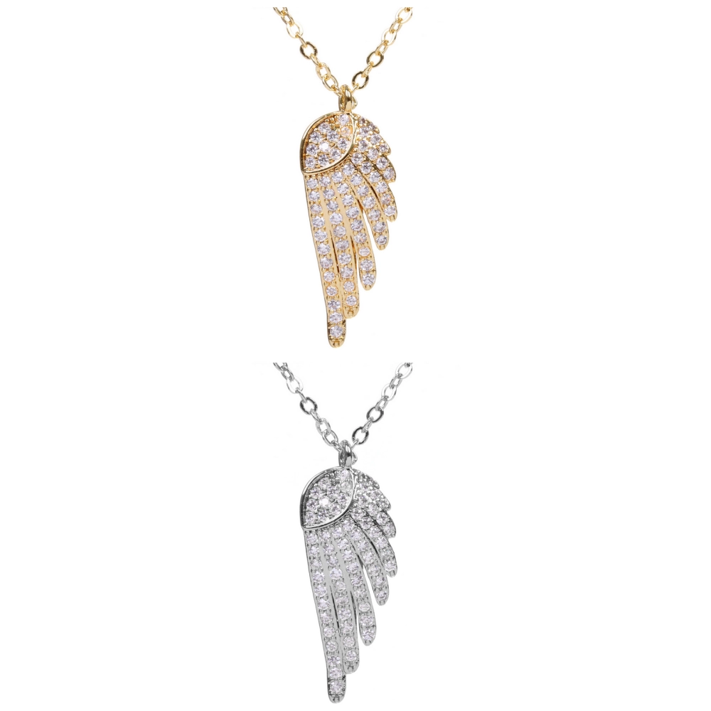 Подвеска из гиппоалергенного сплава со стразами «ЭЛЛАДА», цвет серебро и золото, d-20см/3см