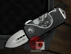 Нож Microtech Exocet D/E Memento Mori - клинок кинжальный