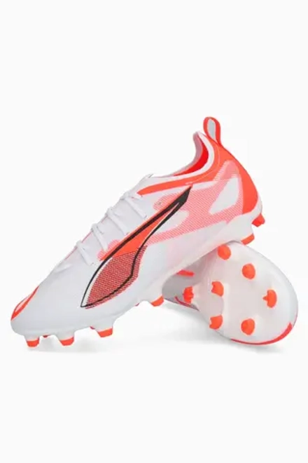 Бутсы Puma Ultra 5 Pro FG/AG Junior - белый