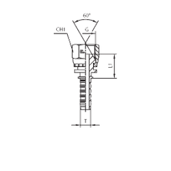 Фитинг DN 05 BSP (Г) 1/4