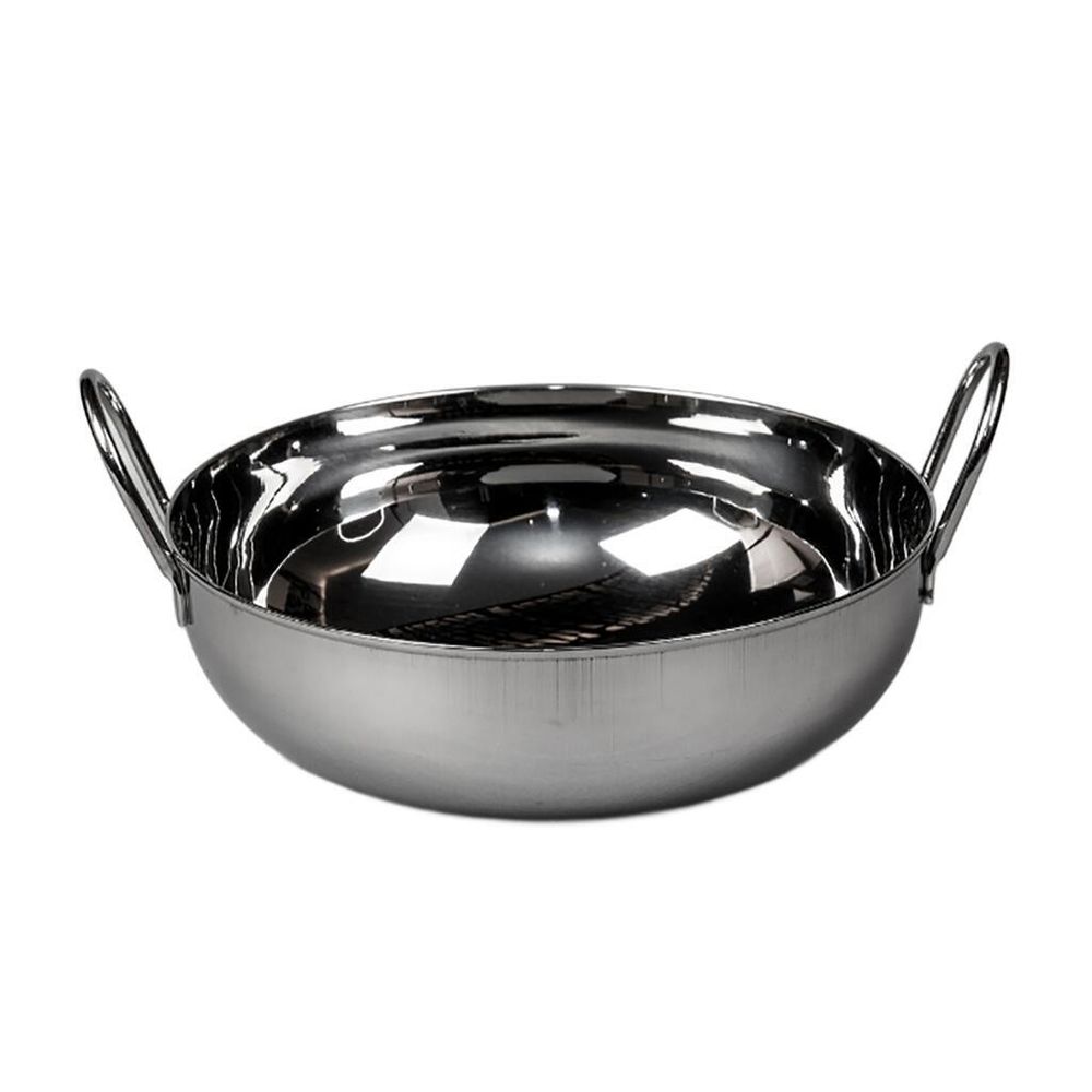 Сковорода для подачи 21 см h6,7 см 1500 мл круглая нерж. 2 ручки P.L. Proff Cuisine