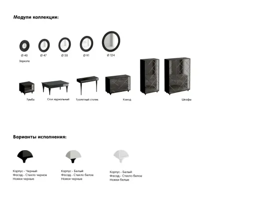 Шкаф Cloud трехдверный 336024