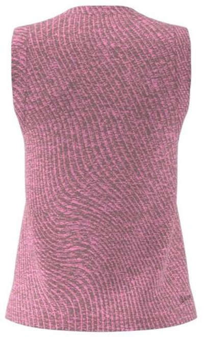 Женский топ теннисный Adidas Tennis Match Tank Top - beam pink/wonder oxide
