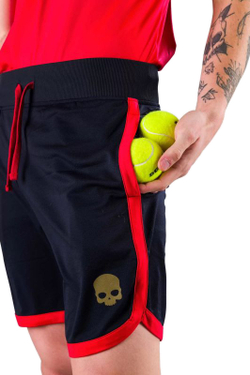 Теннисные шорты Hydrogen Tech Shorts Man - blue navy/red