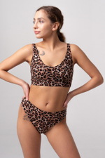 Трусы танга Leopard